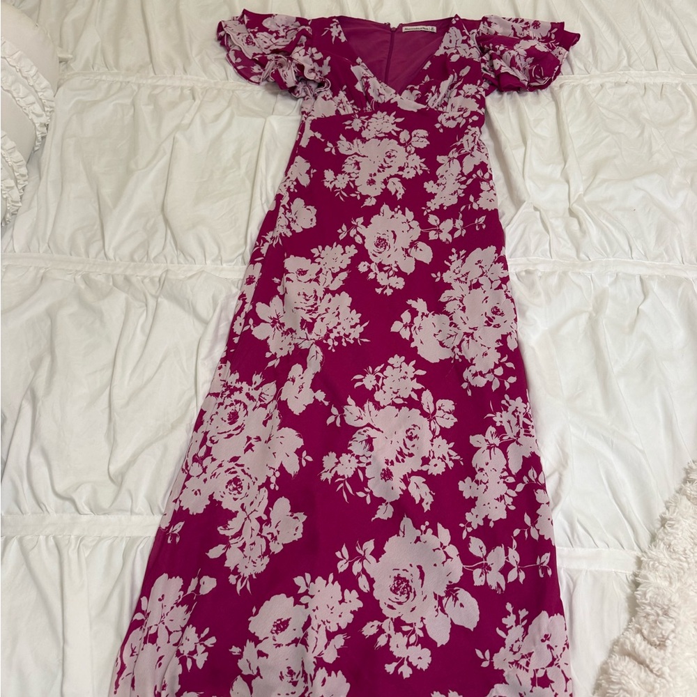 Abercrombie & Fitch Pink Floral Dress